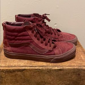 Vans Sk8 Hi Reissue with Zipper